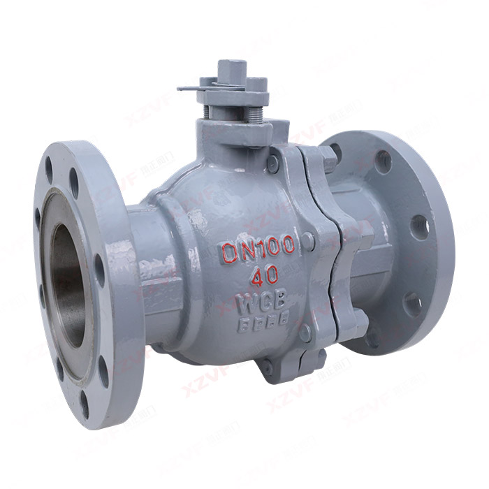 National standard manual flange ball valve