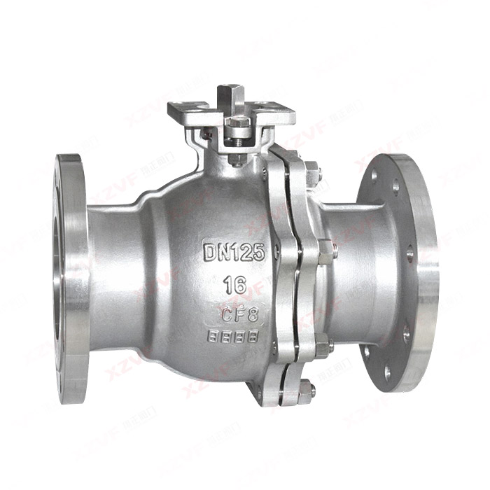 National standard high platform flange ball valve