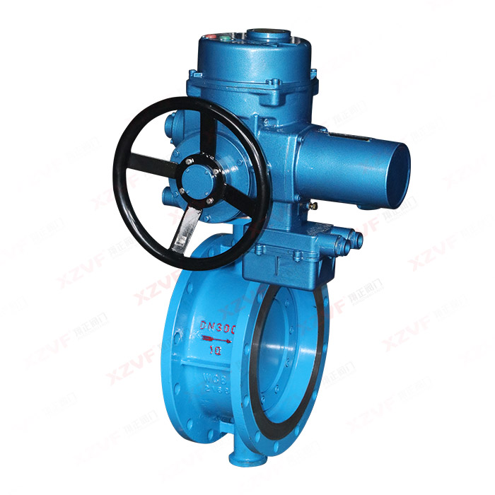 Electric flange butterfly valve