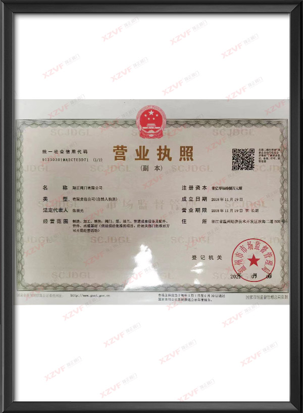 Business license